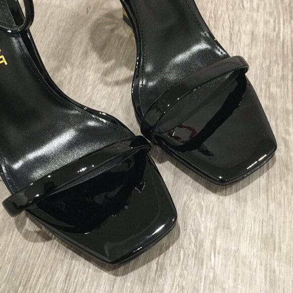 OPYUM SANDALS IN PATENT LEATHER - Picture 2 of 5